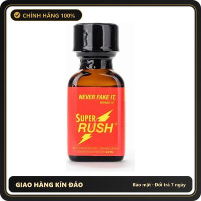 Popper Chính Hãng Tăng Cảm Xúc Cho Cuộc Yêu Popper Super Rush 24ml - Snapshop Chính Hãng