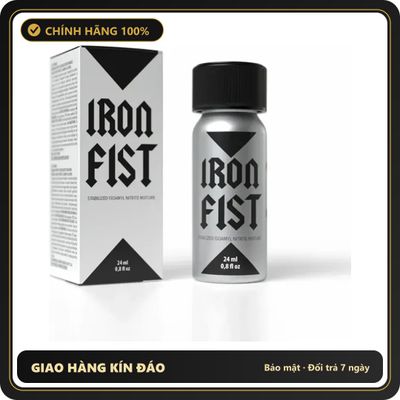 Popper Chính Hãng Tăng Cảm Xúc Cho Cuộc Yêu Popper Iron Fist 24ml - Snapshop Chính Hãng