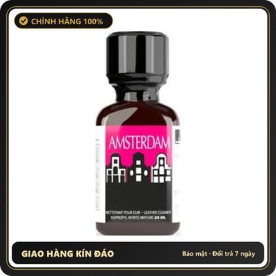 Popper Chính Hãng Tăng Cảm Xúc Cho Cuộc Yêu Popper Amsterdam 24ml - Snapshop Chính Hãng