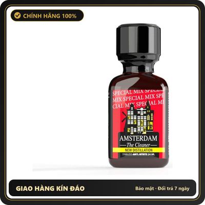 Tinh Dầu Hít Thư Giãn Dành Cho Người Lớn Popper Amsterdam Special 24ml - Snapshop Chính Hãng