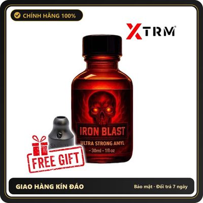 Popper Chính Hãng Tăng Cảm Xúc Cho Cuộc Yêu Popper Iron Blast Ultra 30ml - Snapshop Chính Hãng