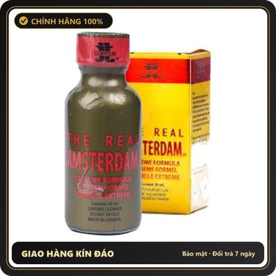 Popper Chính Hãng Tăng Cảm Xúc Cho Cuộc Yêu Popper The Real Amsterdam Extreme Formula 30ml (JJ) - Snapshop Chính Hãng