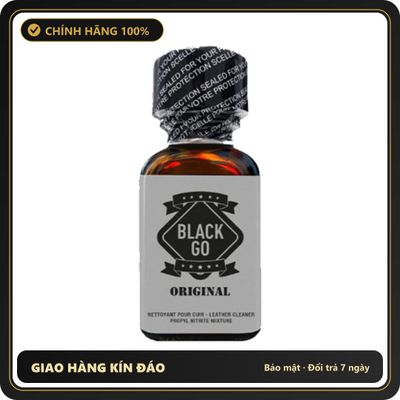 Popper Chính Hãng Tăng Cảm Xúc Cho Cuộc Yêu Popper Black Go Original 25ml - Snapshop Chính Hãng