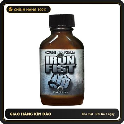 Popper Chính Hãng Tăng Cảm Xúc Cho Cuộc Yêu Popper IRON FIST XXXTREME 30ml - Snapshop Chính Hãng