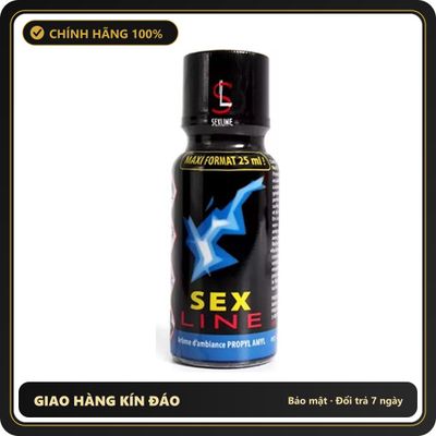 Popper Chính Hãng Tăng Cảm Xúc Cho Cuộc Yêu Popper SexLine Blue Propyl Amyl 25ml - Snapshop Chính Hãng