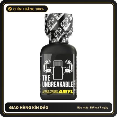 Popper Chính Hãng Tăng Cảm Xúc Cho Cuộc Yêu Popper The Unbreakable Ultra Strong Amyl 24ml - Snapshop Chính Hãng