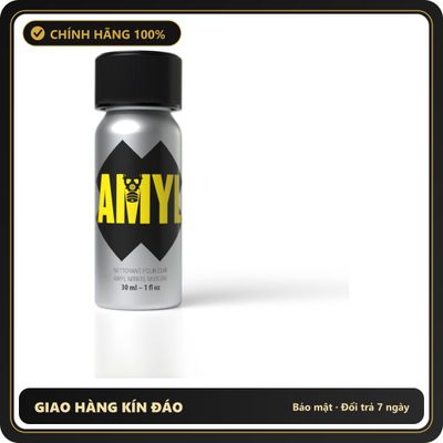 Tinh Dầu Hít Thư Giãn Dành Cho Người Lớn Popper Amyl (Metal) 30ml - Snapshop Chính Hãng