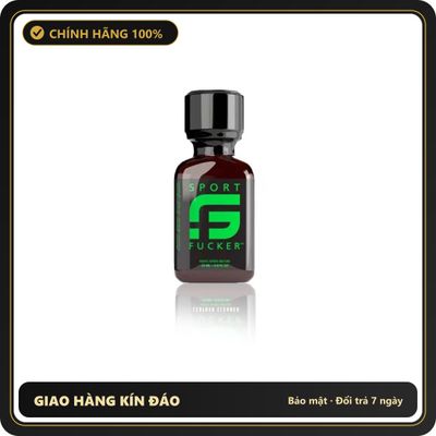 Popper Chính Hãng Tăng Cảm Xúc Cho Cuộc Yêu Sport Fucker Poppers 24ml - Snapshop Chính Hãng