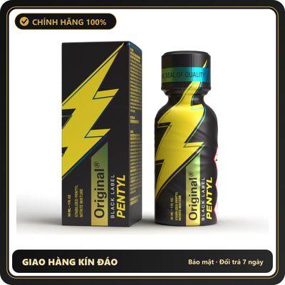 Popper Chính Hãng Tăng Cảm Xúc Cho Cuộc Yêu Popper ⚡Original Black Label Pentyl⚡30ml - Snapshop Chính Hãng