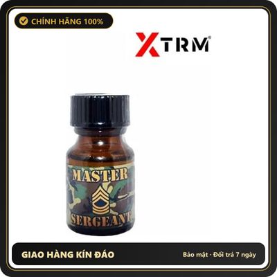 Popper Chính Hãng Tăng Cảm Xúc Cho Cuộc Yêu Popper XTRM Master Sergeant 10ml - Snapshop Chính Hãng