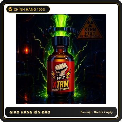 Tinh Dầu Hít Thư Giãn Dành Cho Người Lớn Popper Fist XTRM Ultra Strong 30ml - Snapshop Chính Hãng