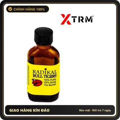 Popper Chính Hãng Tăng Cảm Xúc Cho Cuộc Yêu Popper XTRM Radikal Bull Tigers 25ml - Snapshop Chính Hãng