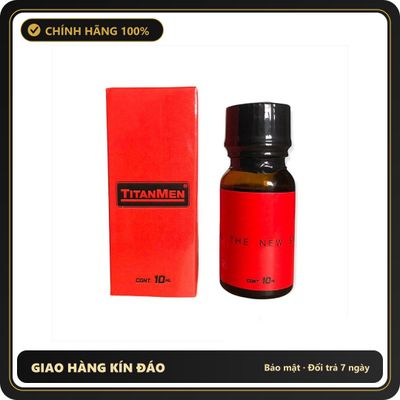 Popper Chính Hãng Tăng Cảm Xúc Cho Cuộc Yêu Popper Titanmen for Bot mẫu mới cực mạnh 10ml - Snapshop Chính Hãng