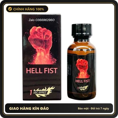 Popper Chính Hãng Tăng Cảm Xúc Cho Cuộc Yêu Popper Hell Fist 30ml - Snapshop Chính Hãng