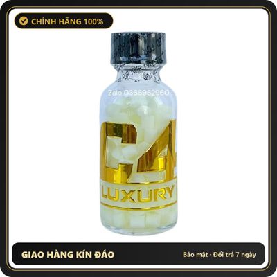 Popper Chính Hãng Tăng Cảm Xúc Cho Cuộc Yêu Popper khô C4 Luxury 30ml cực mạnh - Snapshop Chính Hãng