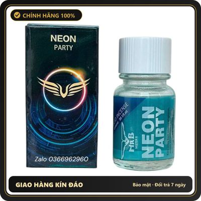 Tinh Dầu Hít Thư Giãn Dành Cho Người Lớn Popper Neon Party cực mạnh phiên bản hộp giấy 30ml Bản Nhập Khẩu - Snapshop Chính Hãng