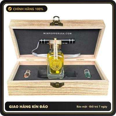 Popper Chính Hãng Tăng Cảm Xúc Cho Cuộc Yêu Popper hộp gỗ Glenburgie Aged 100TH cực mạnh 40ml - Snapshop Chính Hãng