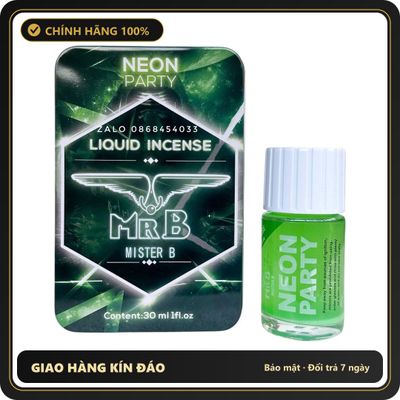 Tinh Dầu Hít Thư Giãn Dành Cho Người Lớn Popper Neon Party cực mạnh 30ml Hàng Chuẩn - Snapshop Chính Hãng