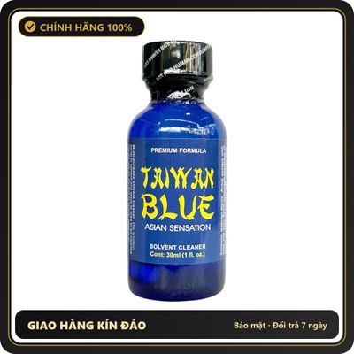 Popper Chính Hãng Tăng Cảm Xúc Cho Cuộc Yêu Popper Taiwan Blue 30ml chính hãng (USA) - Snapshop Chính Hãng