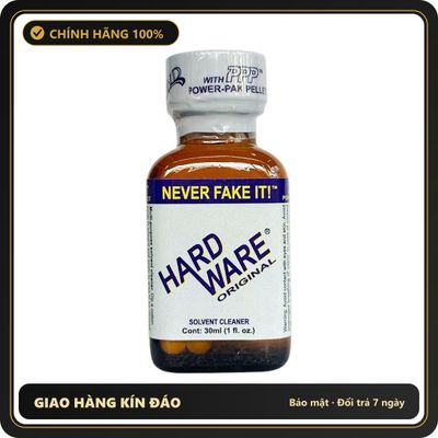 Popper Chính Hãng Tăng Cảm Xúc Cho Cuộc Yêu Popper Hard Ware 30ml chính hãng PWD (USA) - Snapshop Chính Hãng