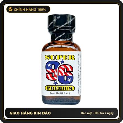 Popper Chính Hãng Tăng Cảm Xúc Cho Cuộc Yêu Popper Super 96 30ml chính hãng (USA) - Snapshop Chính Hãng