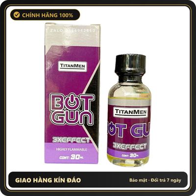 Popper Chính Hãng Tăng Cảm Xúc Cho Cuộc Yêu Popper Titanmen Bot Gun 30ml hương trái cây say đắm - Snapshop Chính Hãng