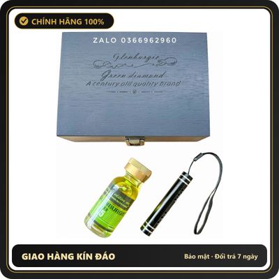 Tinh Dầu Hít Thư Giãn Dành Cho Người Lớn Popper hộp gỗ Glenburgie 30ml phiên bản mới nhất cực êm - Snapshop Chính Hãng