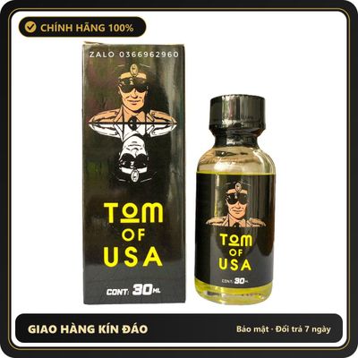 Popper Chính Hãng Tăng Cảm Xúc Cho Cuộc Yêu Popper Tom of USA hương thơm bạc hà the mát 30ml - Snapshop Chính Hãng