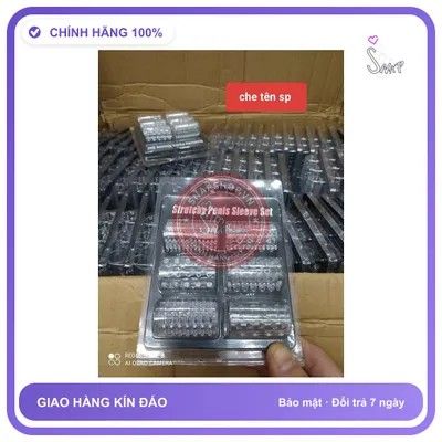 Hàng Chuẩn Nhập Khẩu - Bao đôn Dương Vật set 6 cái [Mã CK-SP959846-06]