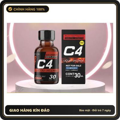 Popper Chính Hãng Tăng Cảm Xúc Cho Cuộc Yêu Popper C4 Đỏ 30ml Cho Bot Giãn Cơ Siêu Êm Phê Đậm Chính Hãng - Snapshop Chính Hãng