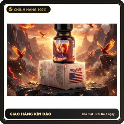Tinh Dầu Hít Thư Giãn Dành Cho Người Lớn Popper Phonenix 10ml USA | Bot Nuốt Cỡ Khủng Không Đau - Snapshop Chính Hãng