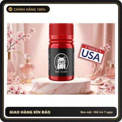 Popper Chính Hãng Tăng Cảm Xúc Cho Cuộc Yêu Popper Khô Hell Bound Con Chó Đen 40ml Cho Slave Chơi BDSM - Snapshop Chính Hãng