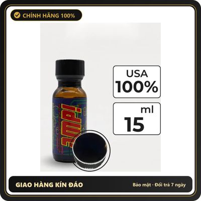 Popper Chính Hãng Tăng Cảm Xúc Cho Cuộc Yêu AMP! USA Popper 15ml - Snapshop Chính Hãng