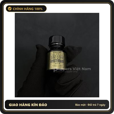 Tinh Dầu Hít Thư Giãn Dành Cho Người Lớn Popper Amsterdam Gold 10ml - Snapshop Chính Hãng
