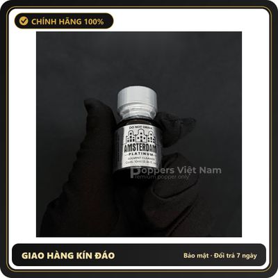 Tinh Dầu Hít Thư Giãn Dành Cho Người Lớn Popper Amsterdam Platinum 10ml - Snapshop Chính Hãng