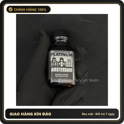 Tinh Dầu Hít Thư Giãn Dành Cho Người Lớn Popper Amsterdam Platinum 30ml - Snapshop Chính Hãng