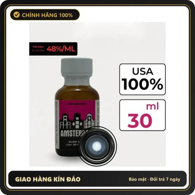 Popper Chính Hãng Tăng Cảm Xúc Cho Cuộc Yêu Popper Amsterdam 30ml - Snapshop Chính Hãng