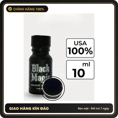 Popper Chính Hãng Tăng Cảm Xúc Cho Cuộc Yêu Popper Black Magic 10ml - Snapshop Chính Hãng