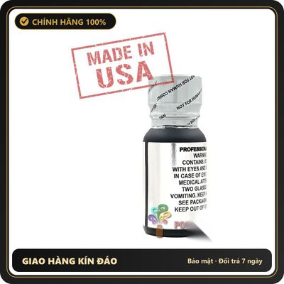 Popper Chính Hãng Tăng Cảm Xúc Cho Cuộc Yêu Poppers English PLATINUM 10ml chính hãng | MADE IN USA - Snapshop Chính Hãng