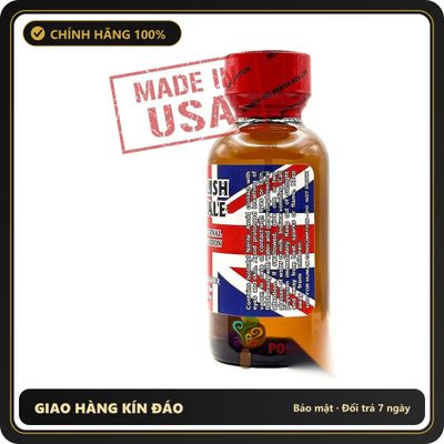 Tinh Dầu Hít Thư Giãn Dành Cho Người Lớn Poppers English ROYALE 30ml chính hãng | MADE IN USA - Snapshop Chính Hãng