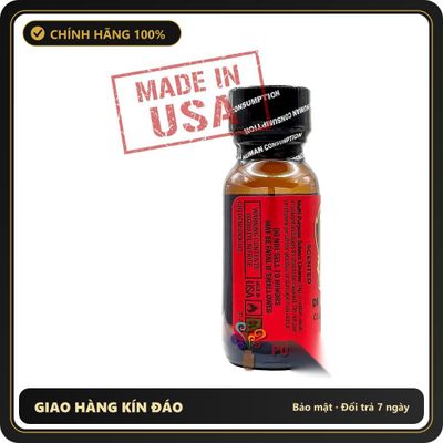 Popper Chính Hãng Tăng Cảm Xúc Cho Cuộc Yêu Poppers Golden Cock DRAGON’S BLOOD 15ml - Scented | MADE IN USA - Snapshop Chính Hãng