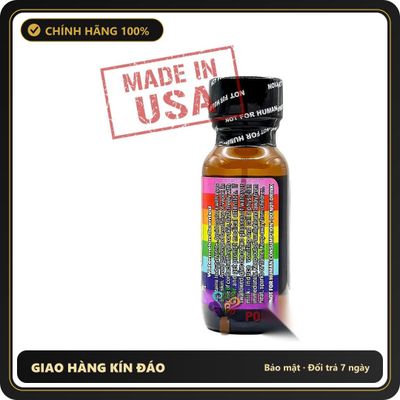 Popper Nhập Khẩu Giúp Thả Lỏng Và Dễ Chịu Poppers Golden Cock PRIDE 15ml - Scented | MADE IN USA - Snapshop Chính Hãng