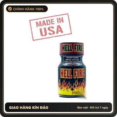 Popper Chính Hãng Tăng Cảm Xúc Cho Cuộc Yêu Hell Fire Poppers 10ml chính hãng | MADE IN USA - Snapshop Chính Hãng