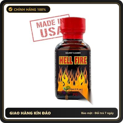 Popper Chính Hãng Tăng Cảm Xúc Cho Cuộc Yêu Hell Fire Poppers 30ml chính hãng | MADE IN USA - Snapshop Chính Hãng