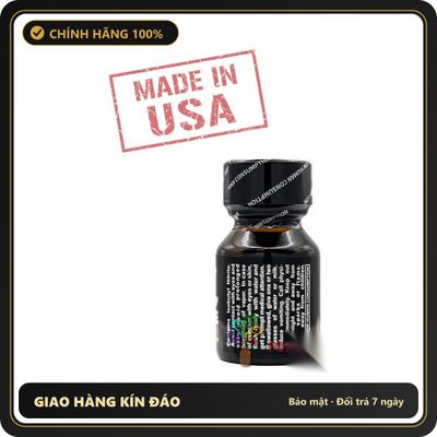Tinh Dầu Hít Thư Giãn Dành Cho Người Lớn Jungle BLACK LABEL Poppers 10ml | MADE IN USA - Snapshop Chính Hãng