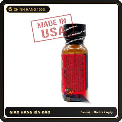 Popper Nhập Khẩu Giúp Thả Lỏng Và Dễ Chịu Poppers Golden Cock DRAGON’S BLOOD 15ml - Scented | MADE IN USA - Snapshop Chính Hãng