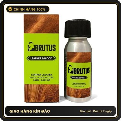 Popper Chính Hãng Tăng Cảm Xúc Cho Cuộc Yêu Popper Brutus Leather and Wood 24ml - Snapshop Chính Hãng