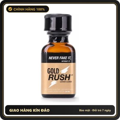 Popper Chính Hãng Tăng Cảm Xúc Cho Cuộc Yêu Popper Gold Rush Amyl 24ml - Snapshop Chính Hãng