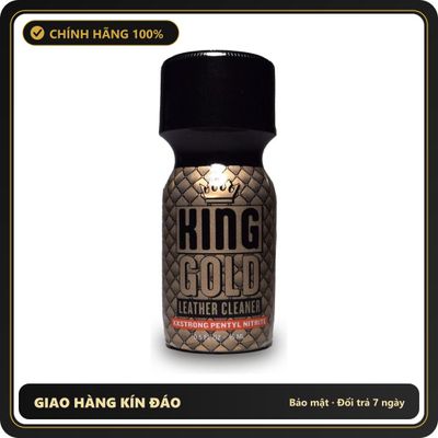 Popper Chính Hãng Tăng Cảm Xúc Cho Cuộc Yêu Popper King Gold Pentyl 15ml - Snapshop Chính Hãng