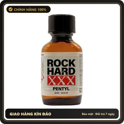 Popper Chính Hãng Tăng Cảm Xúc Cho Cuộc Yêu Popper Rock Hard XXX Pentyl Aroma 24ml - Snapshop Chính Hãng